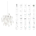 Paper Chandelier - Vakkerlight