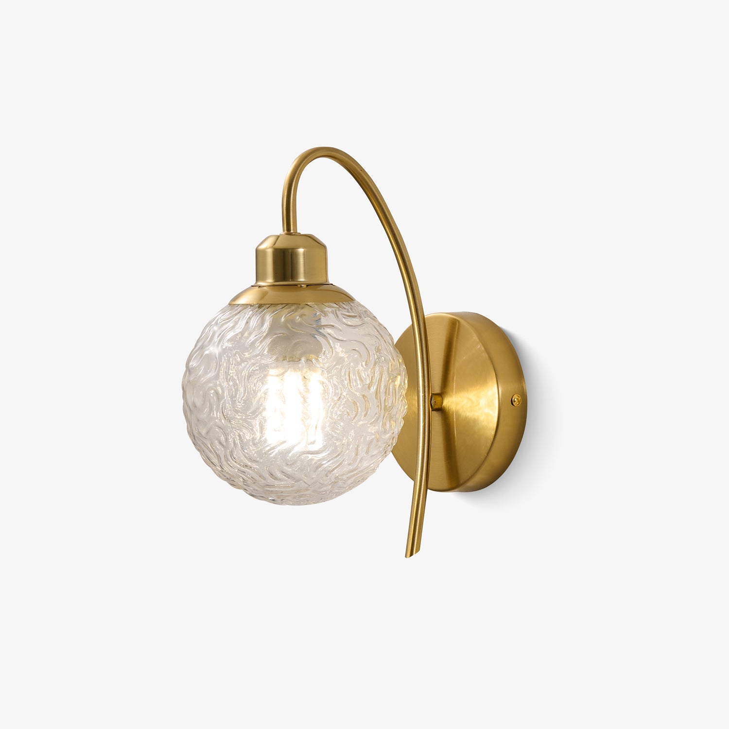 Lucienne Curved Wall Sconce - Vakkerlight