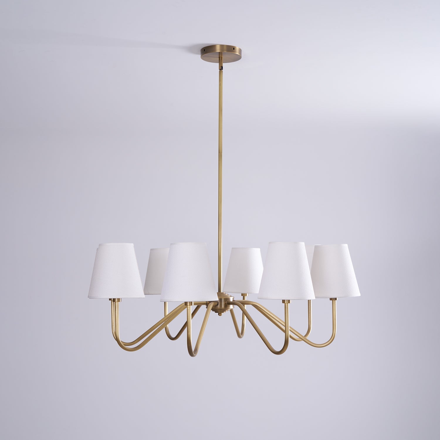 Opaluxe Brass Chandelier - DEPRIMO