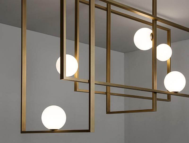 Стельовий світильник Mondrian Glass
