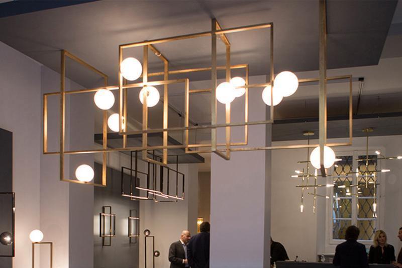 Стельовий світильник Mondrian Glass
