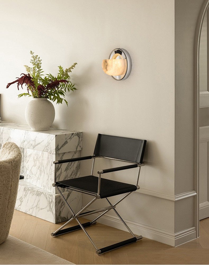 Настінний світильник Orbit Pearl Alabaster