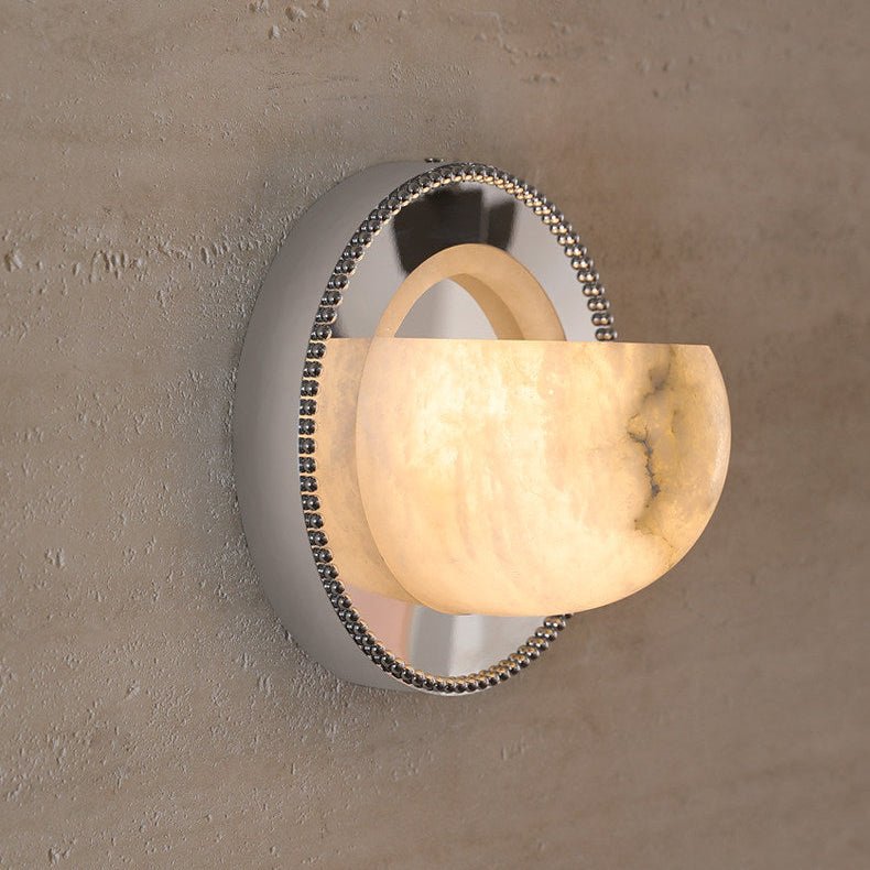 Настінний світильник Orbit Pearl Alabaster