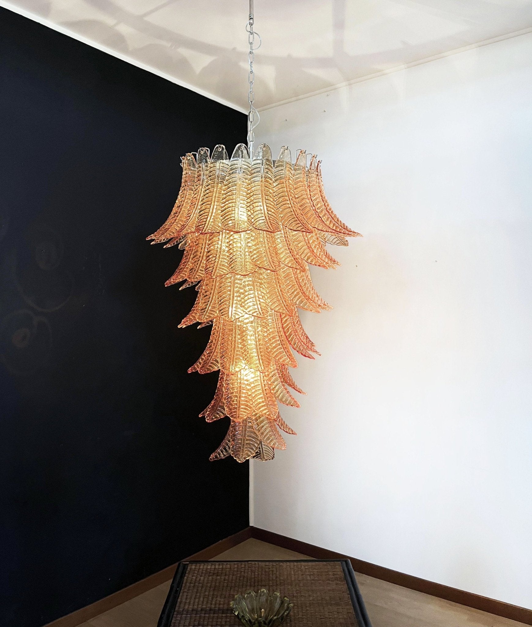 Хрустальная люстра Rosalind Murano Amber