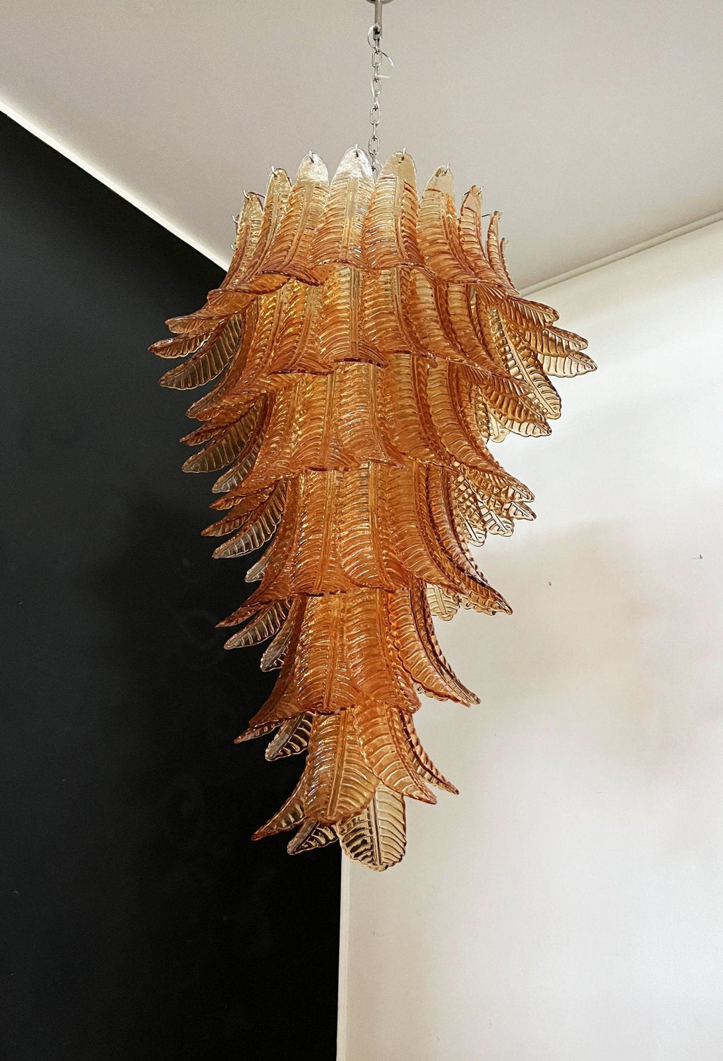Хрустальная люстра Rosalind Murano Amber