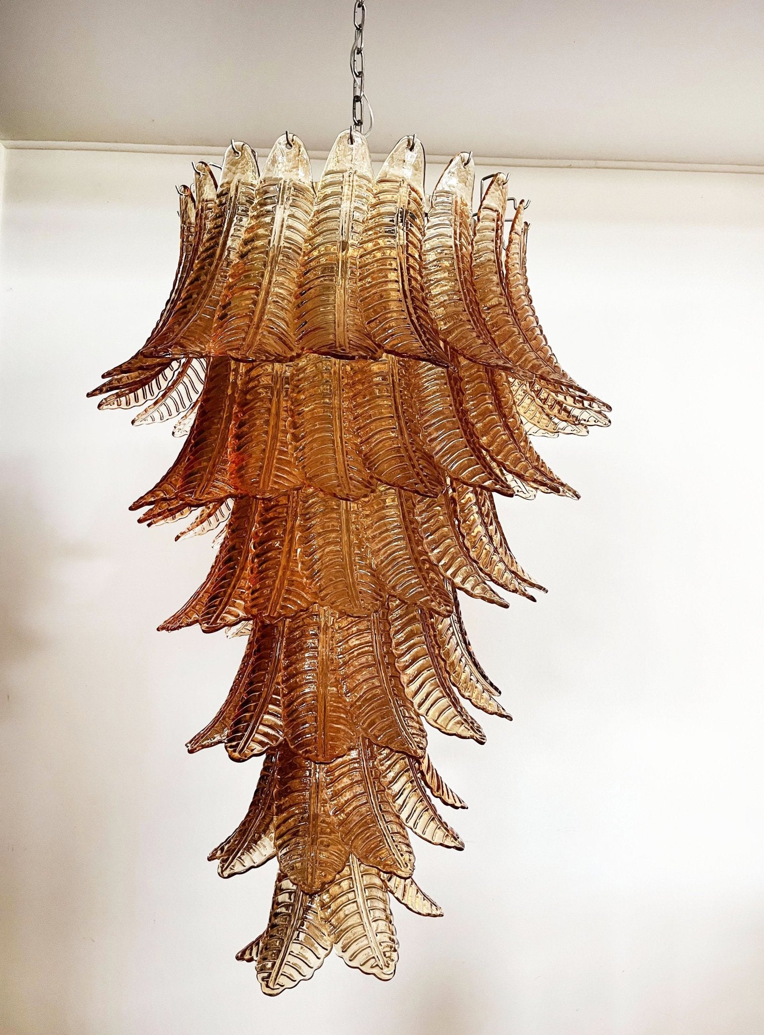 Хрустальная люстра Rosalind Murano Amber