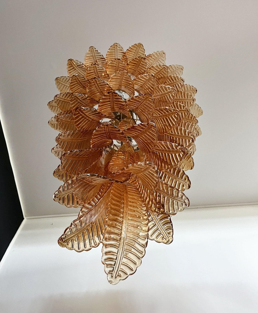 Хрустальная люстра Rosalind Murano Amber