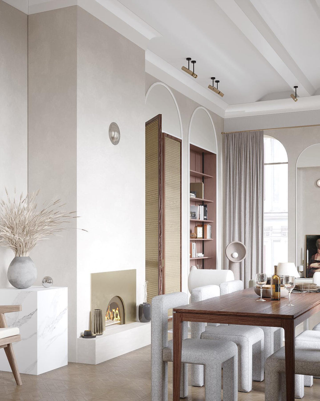 Echo Sculptural Floor Lamp