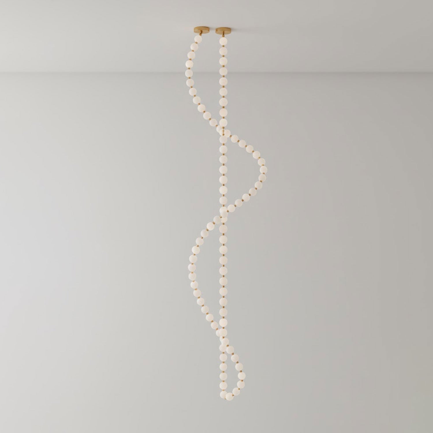 Pearl Necklace Balls Chandelier - DEPRIMO