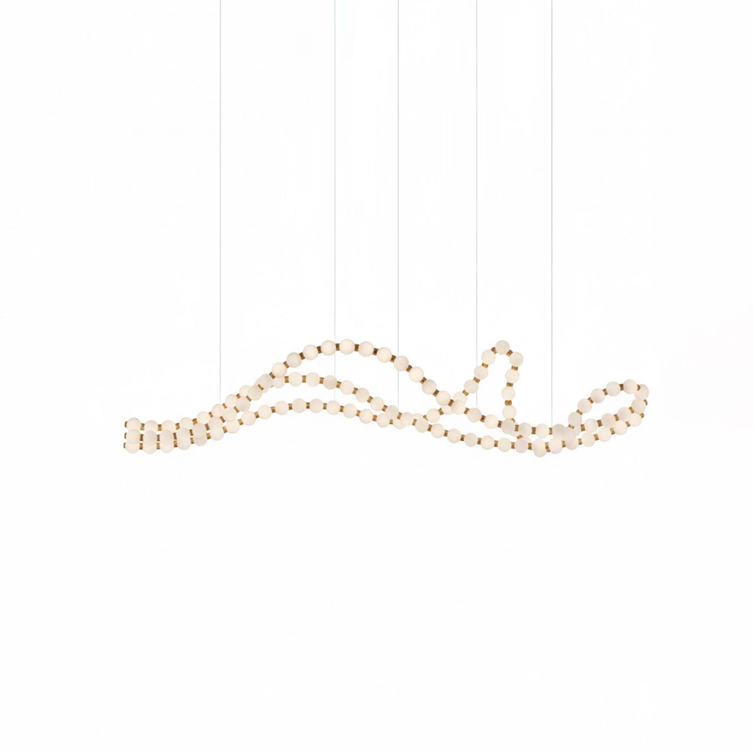 Pearl Necklace Balls Chandelier - DEPRIMO