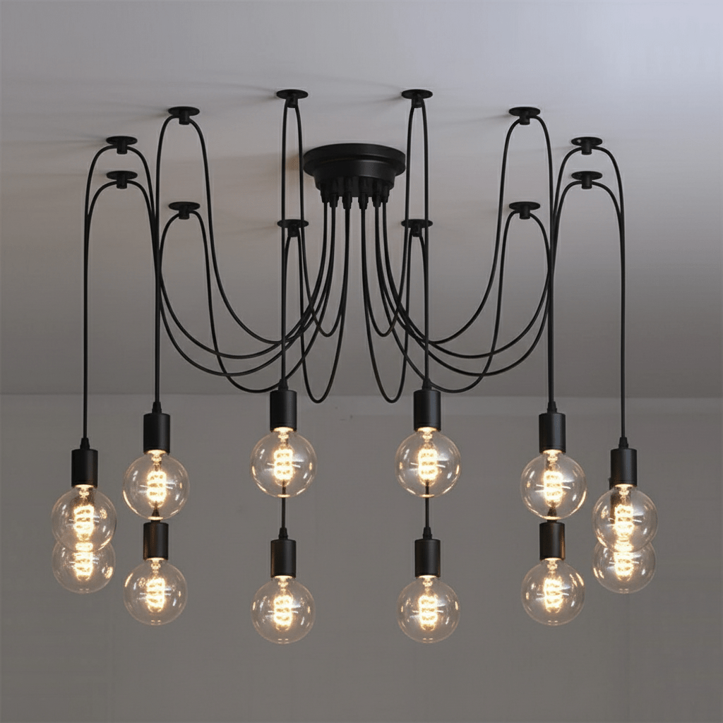 Spider Ceiling Chandelier - DEPRIMO