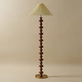 Sculpted Rhythm Wood Floor Lamp - Vakkerlight
