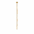 Brass Glass Drop Chandelier - DEPRIMO