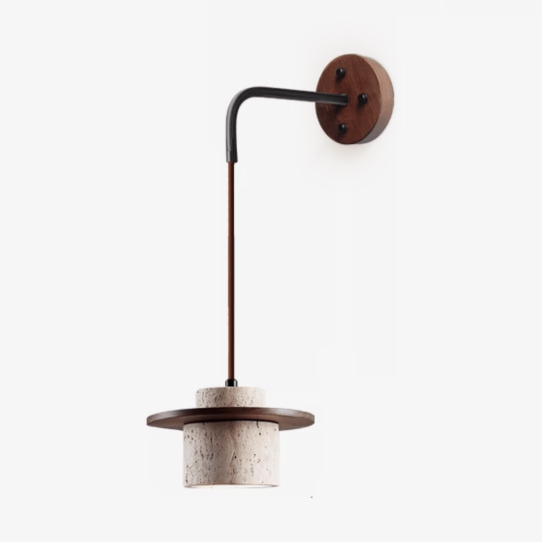Cylindrical Stone Sconce - Vakkerlight