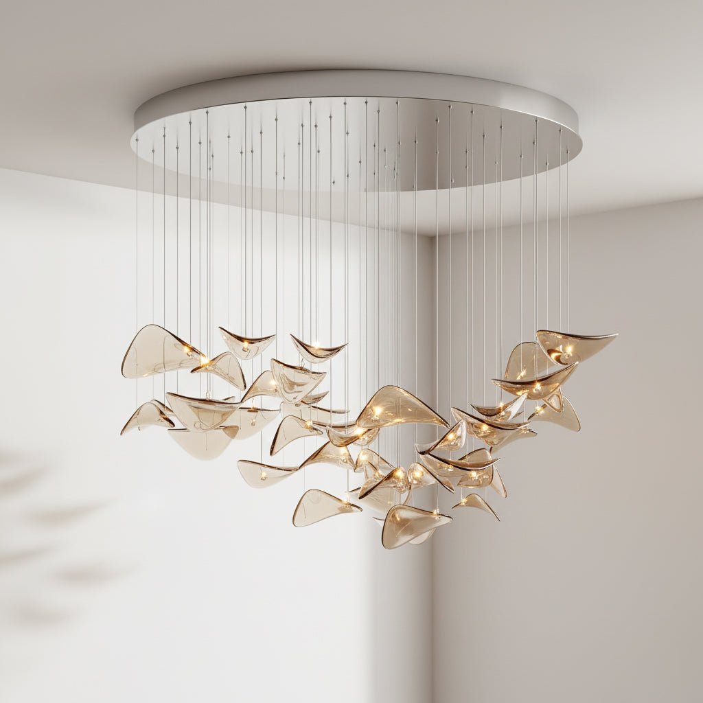 Підвісна люстра Wave Floating Leaf