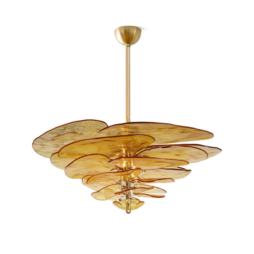 Люстра Petals Gold Murano