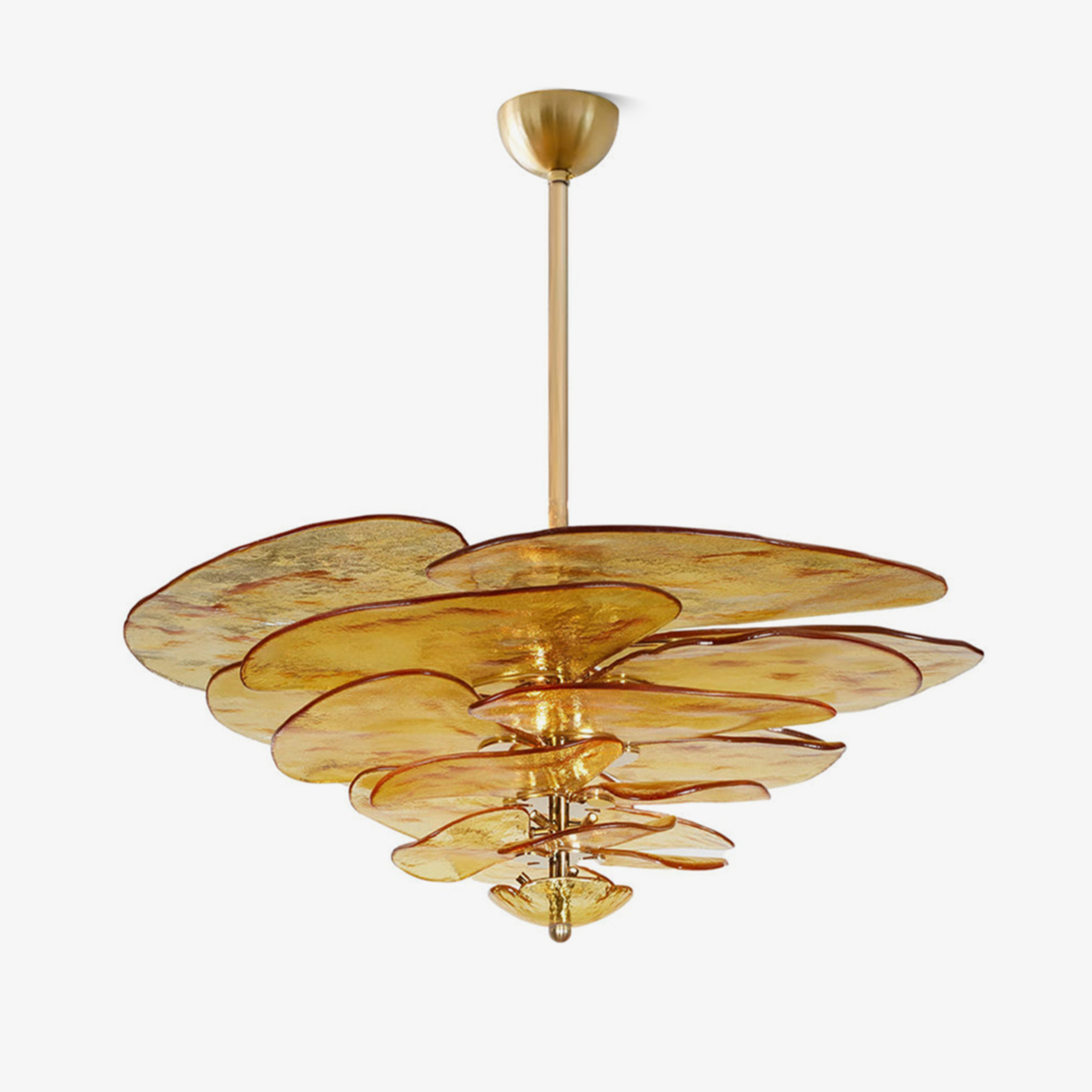Люстра Petals Gold Murano