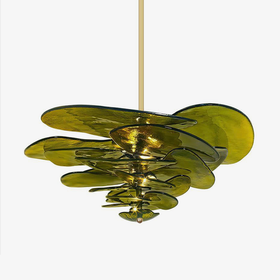 Люстра Petals Gold Murano