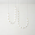Glass Pearl Necklace Chandelier - DEPRIMO