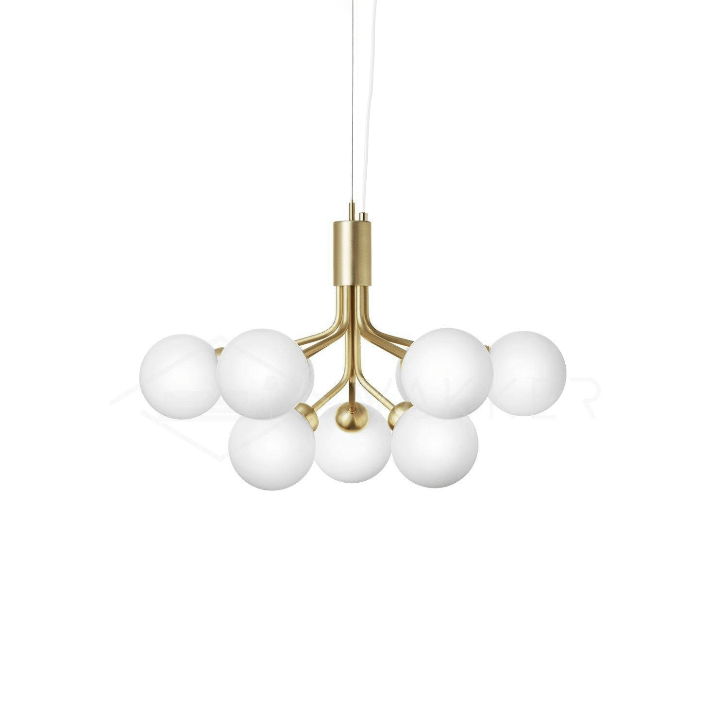 Glass Sphere Cluster Chandelier - DEPRIMO