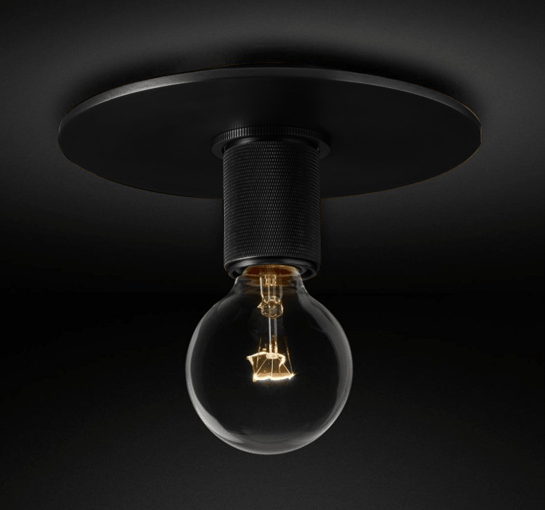 Simple Style Flush Mount Light - DEPRIMO