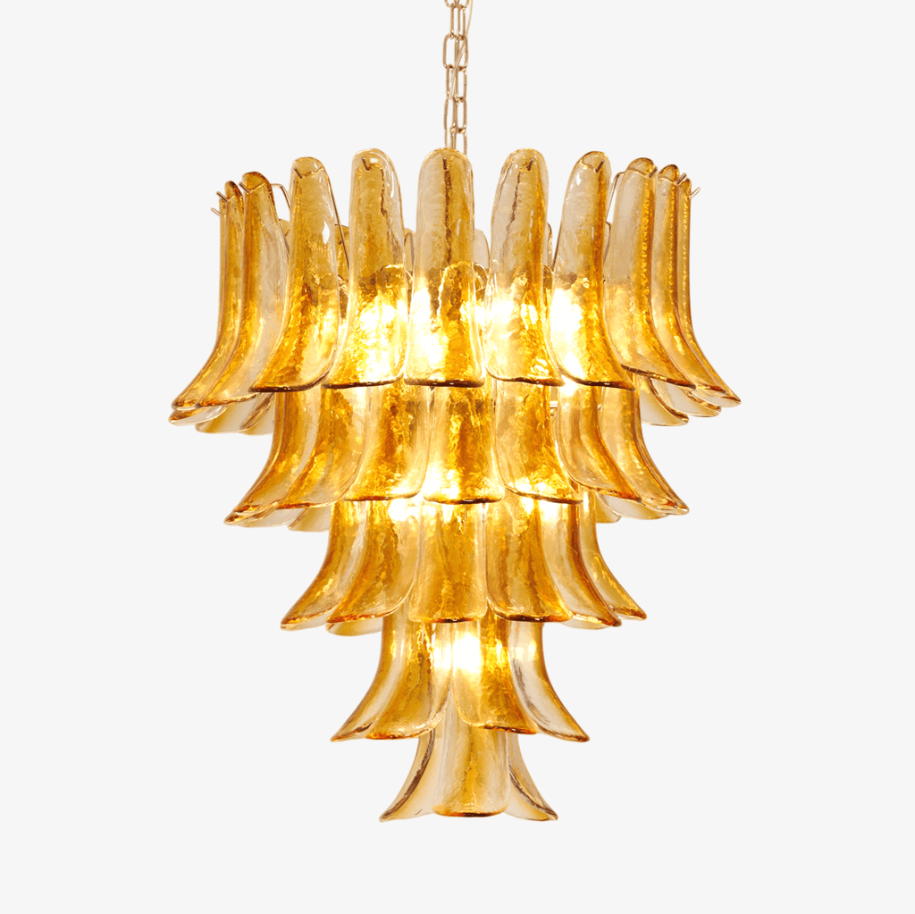 Люстра Murano Amber Lily