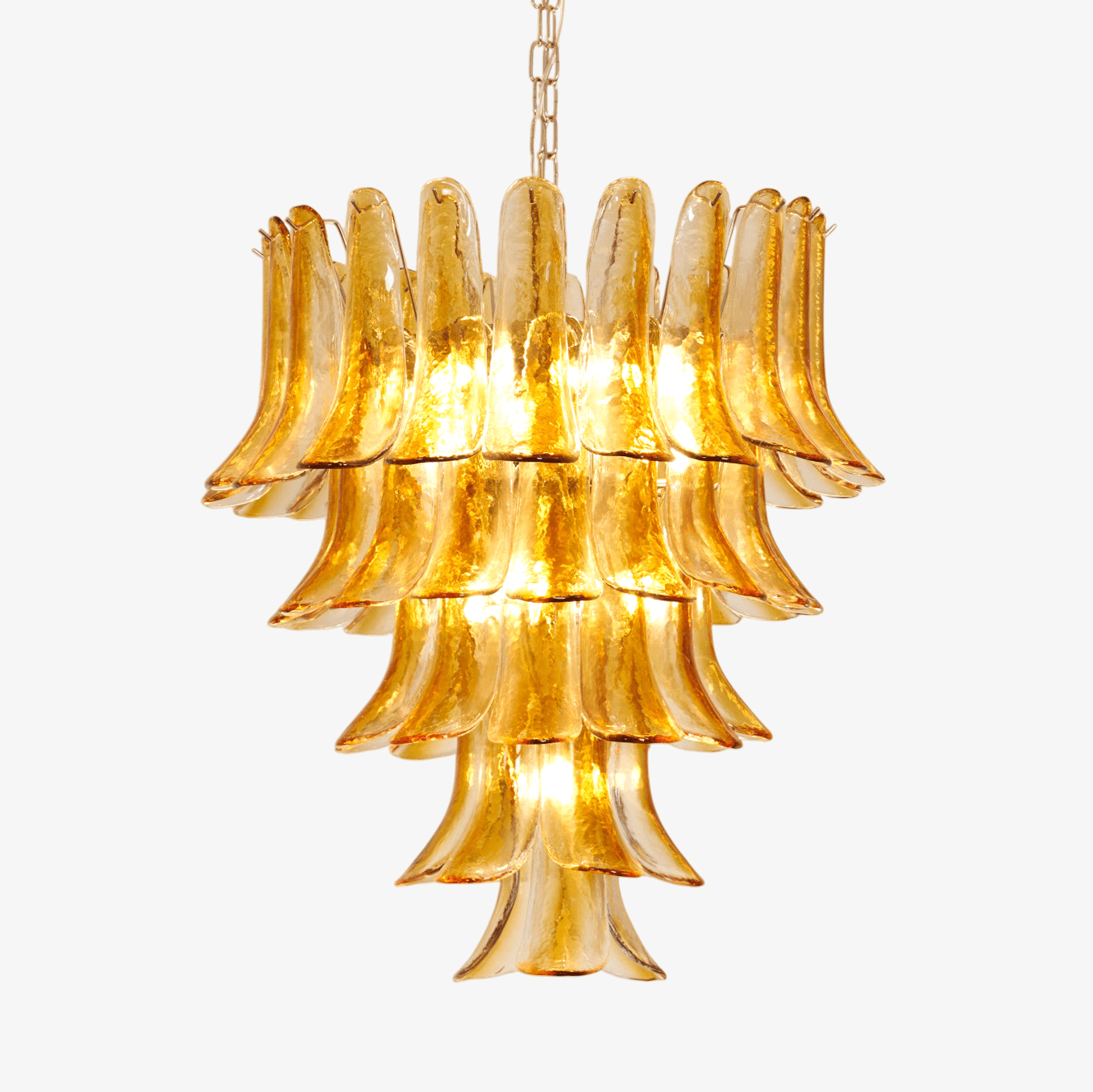 Люстра Murano Amber Lily