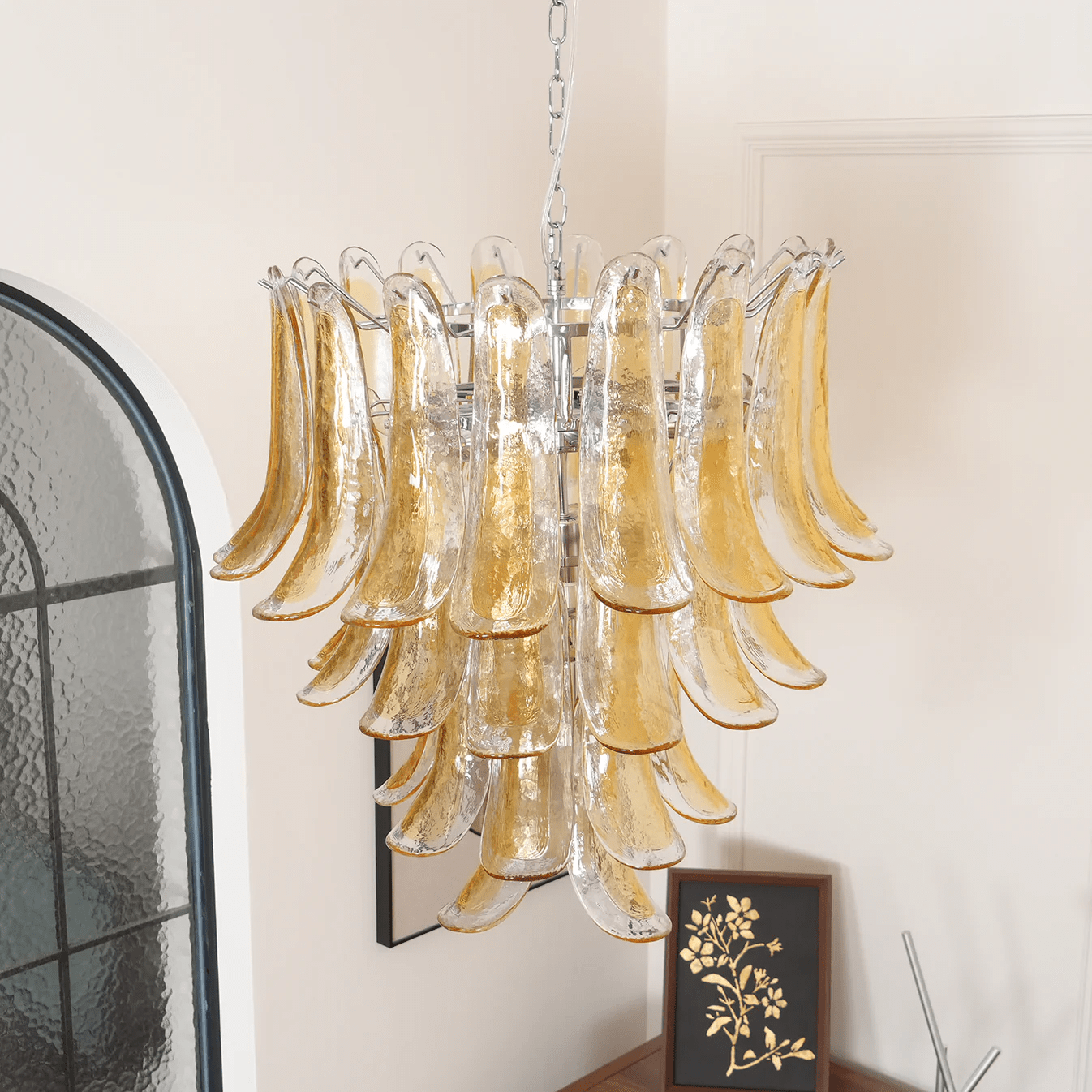 Люстра Murano Amber Lily