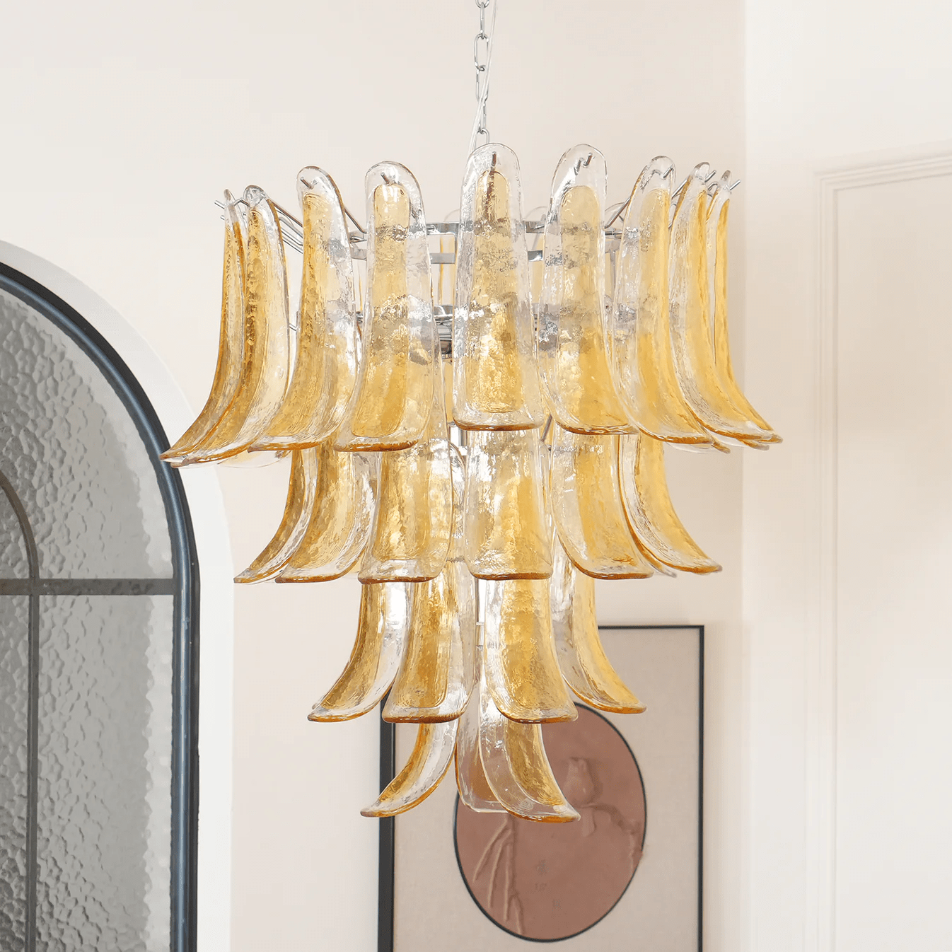Люстра Murano Amber Lily