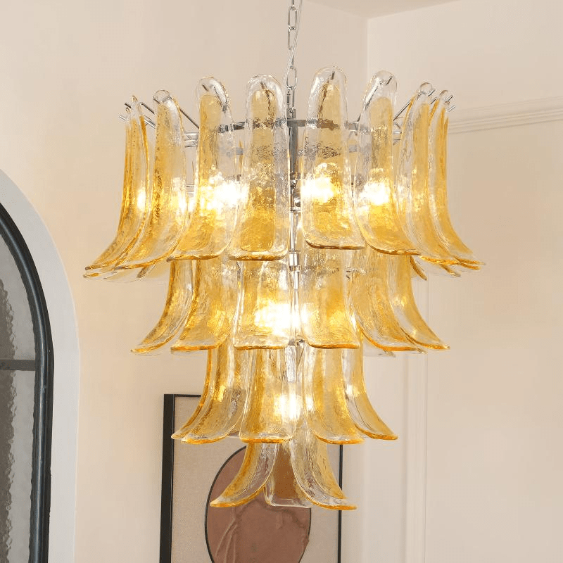 Люстра Murano Amber Lily