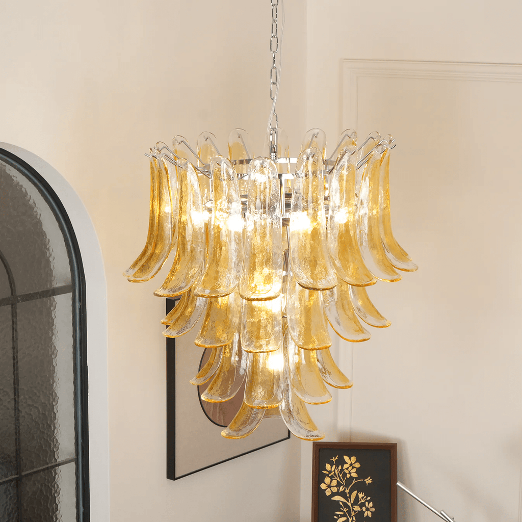 Люстра Murano Amber Lily