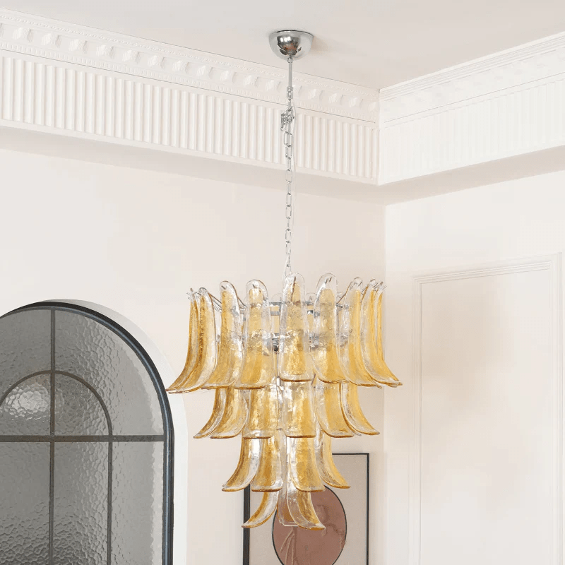 Люстра Murano Amber Lily