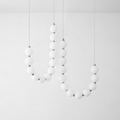 Acrylic Pearl Necklace Chandelier - DEPRIMO