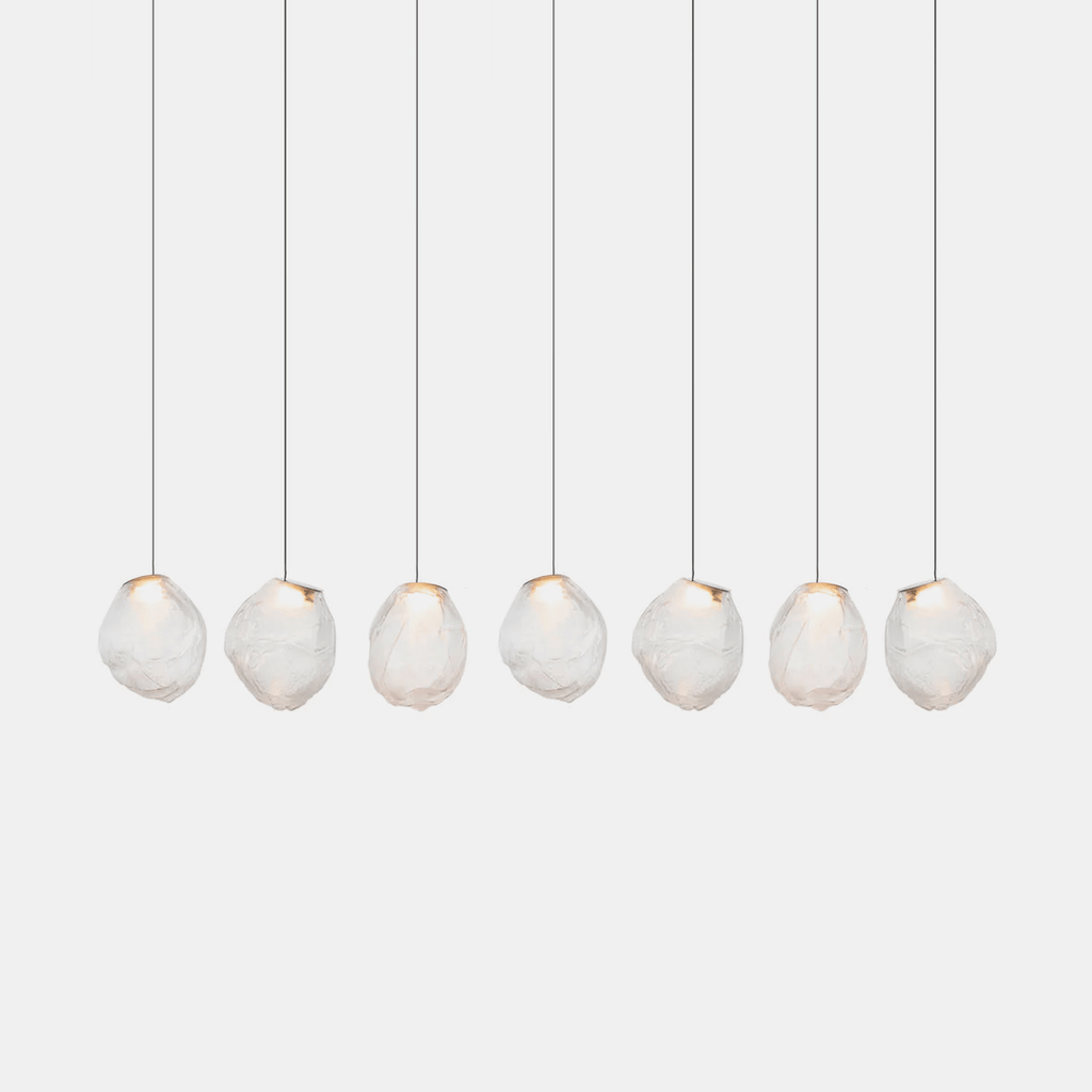 Liquid Glass Stone Pendant Light - Vakkerlight