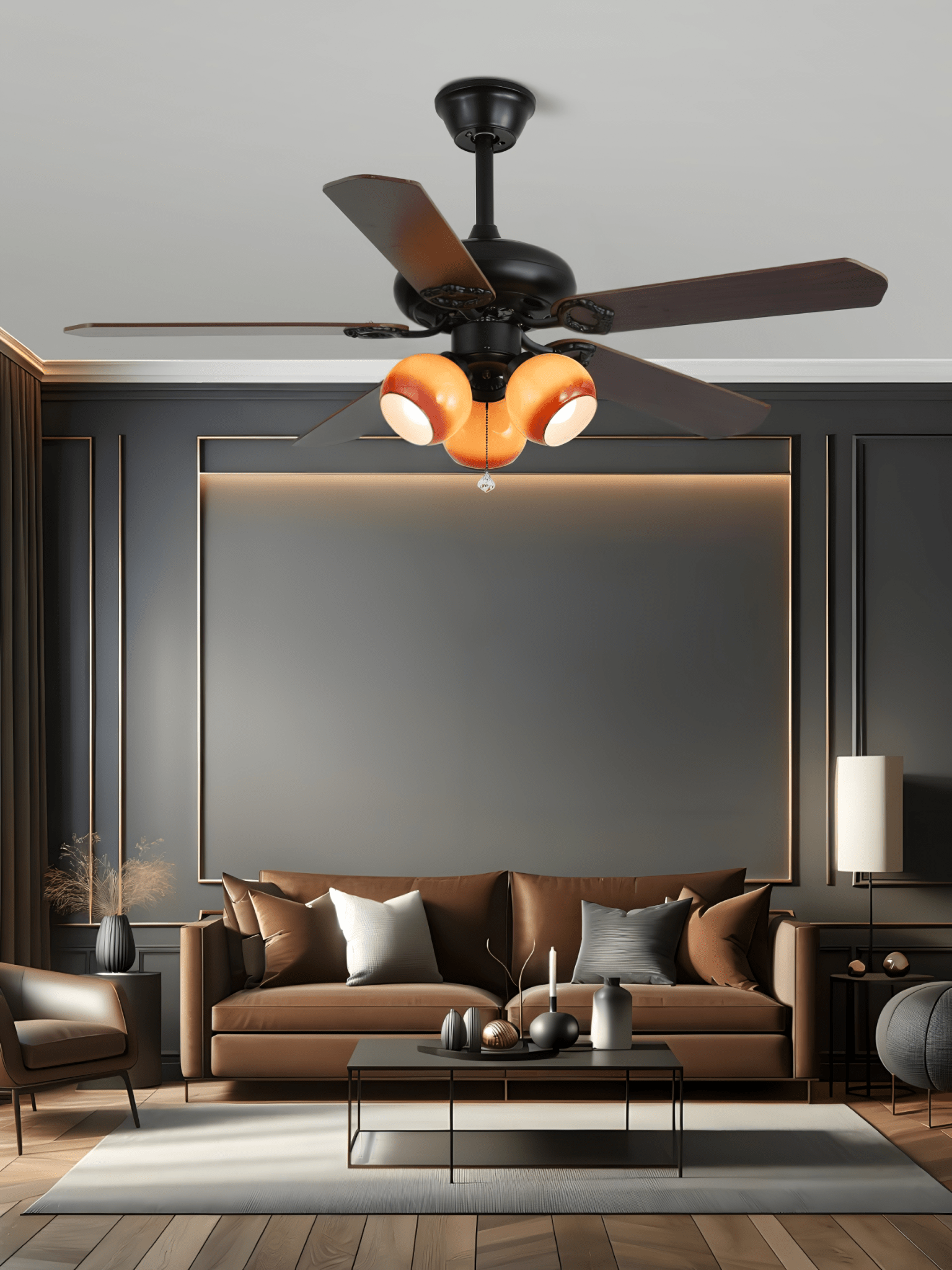Calantha Bloom Ceiling Fan Light