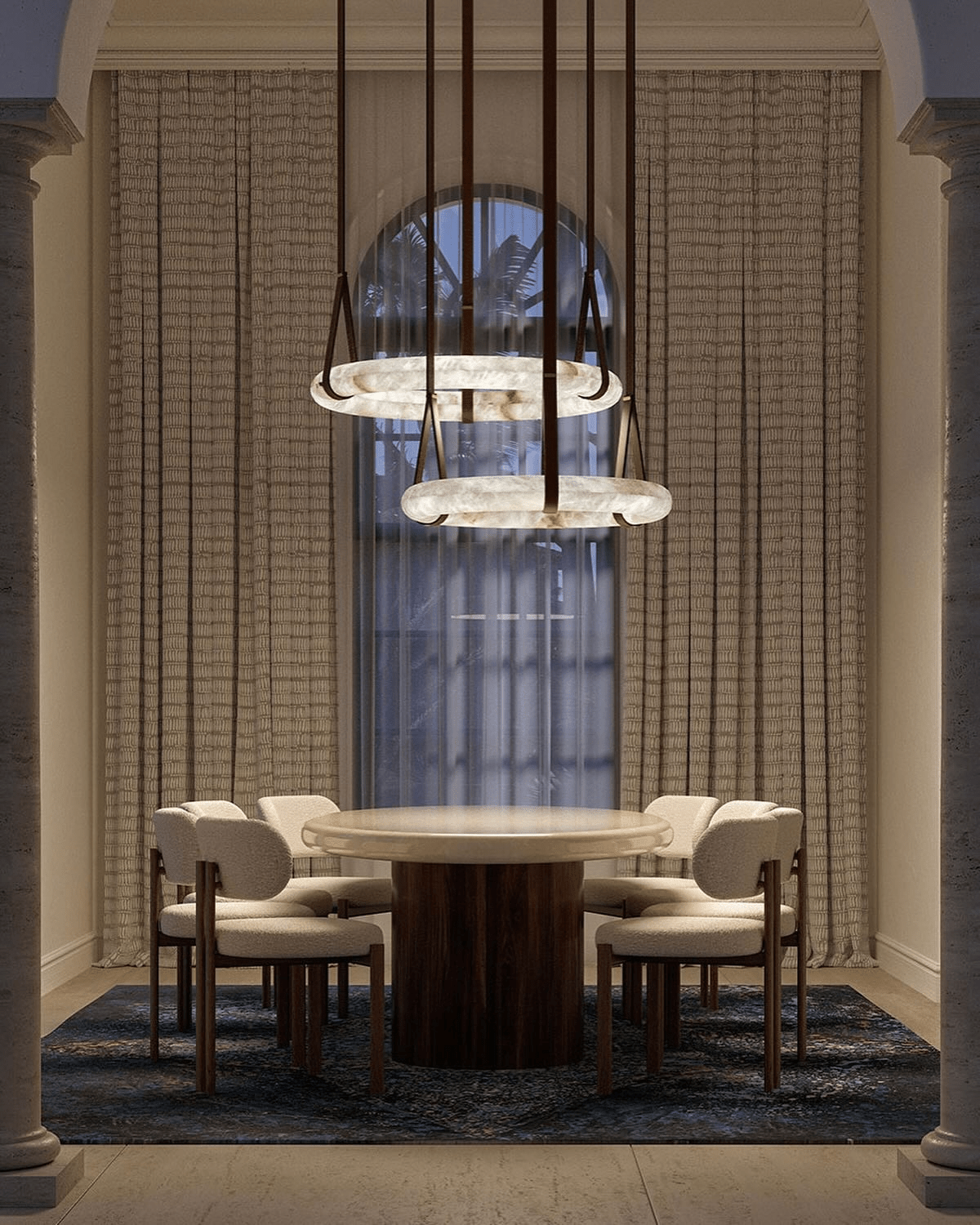 Підвісний світильник Oslo Alabaster B