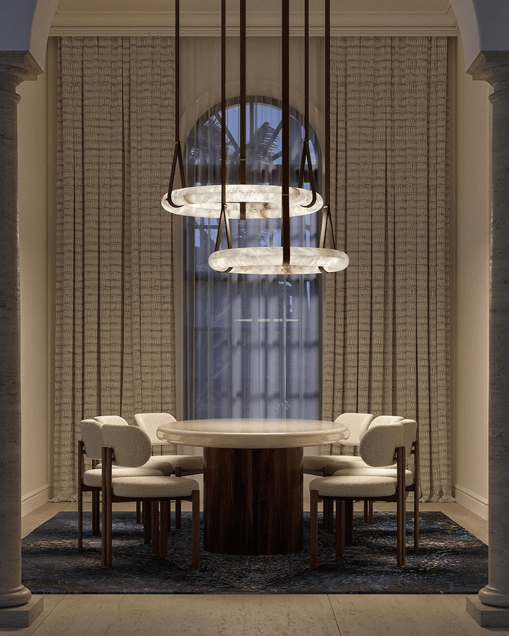 Подвесной светильник Oslo Alabaster A