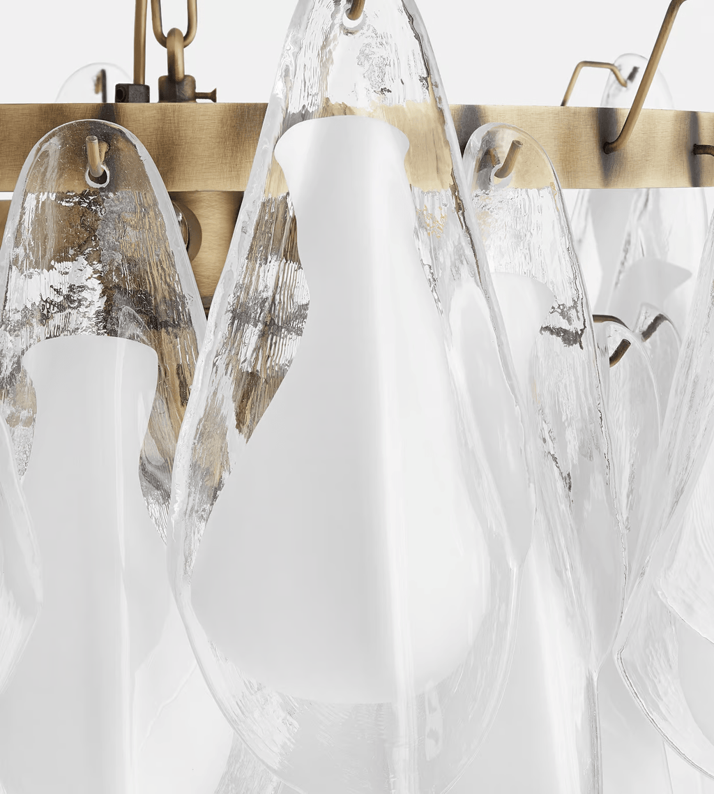 Люстра Lunara White Murano