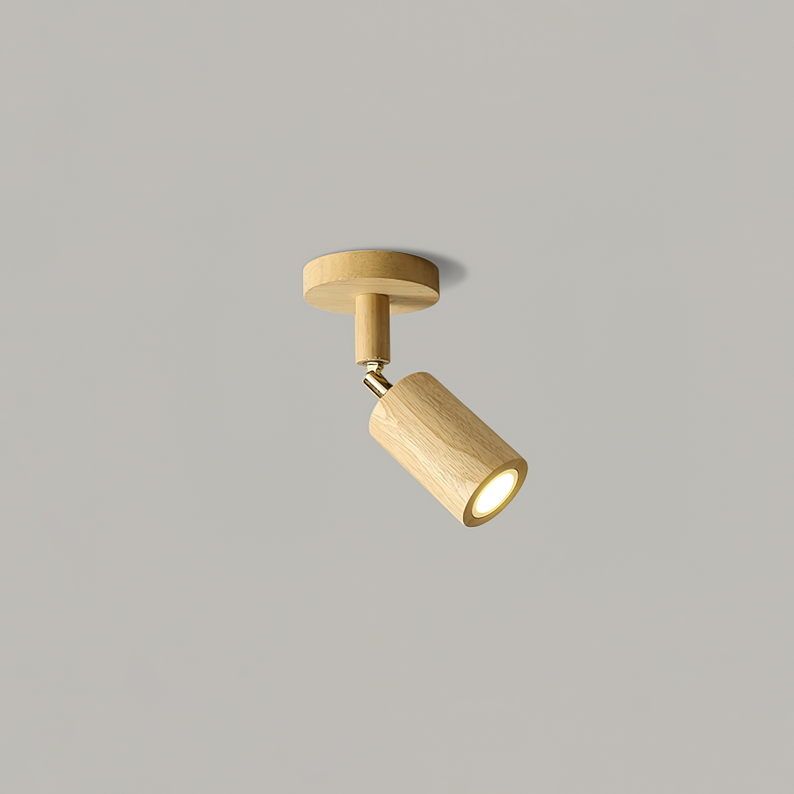 Natural Wood Beam Spotlight Light - DEPRIMO