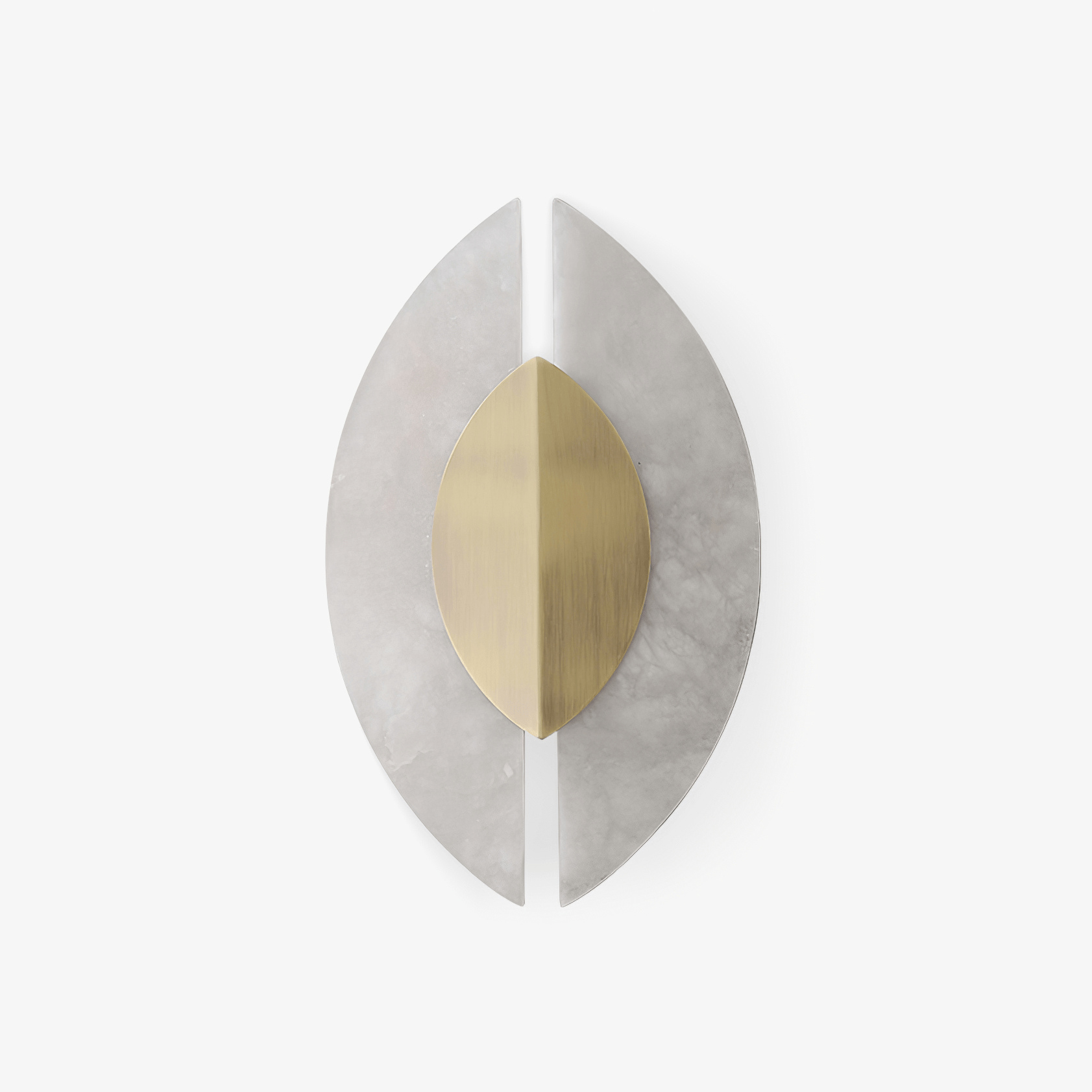 Настінний світильник Solari Alabaster Leaf Sconce