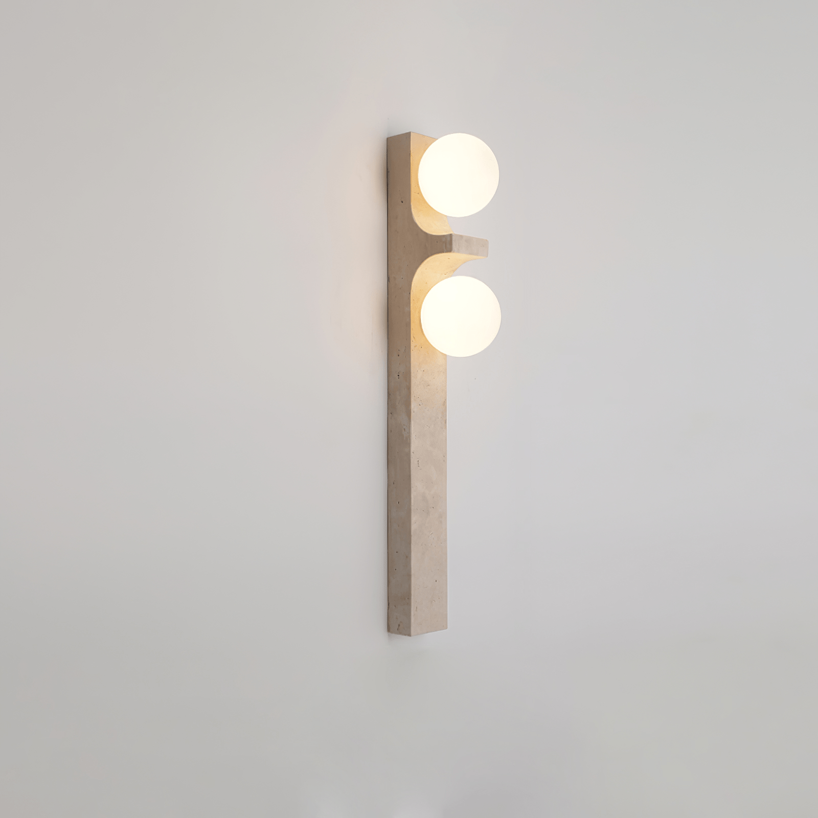 Cirra Travertine Wall Light - DEPRIMO