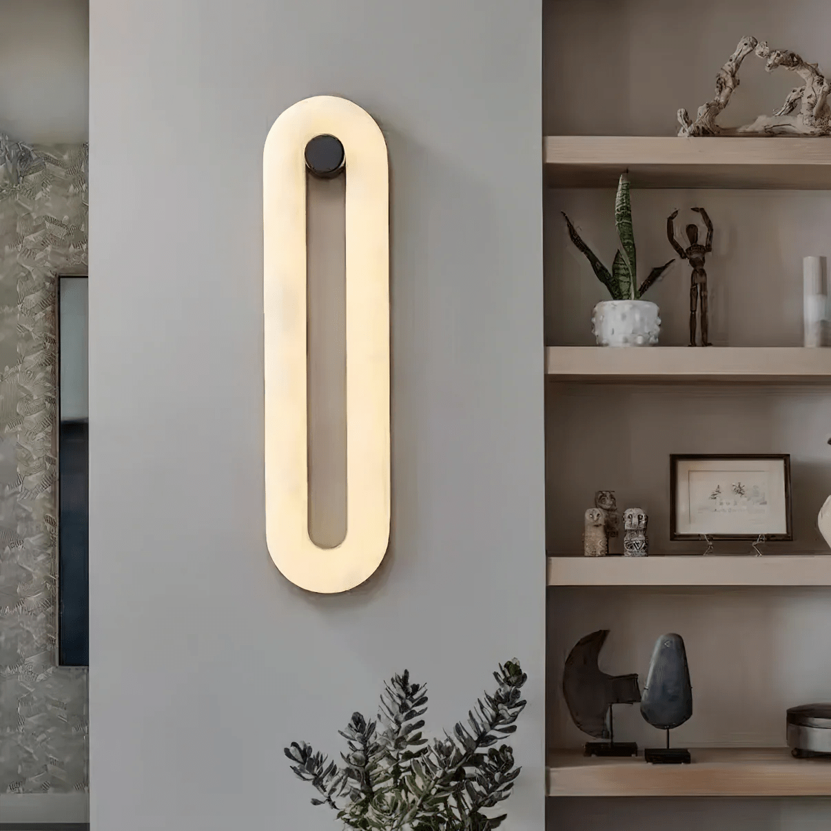 Настінний світильник Alabaster Loop