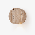 Caelan Travertine Wall Sconce - DEPRIMO
