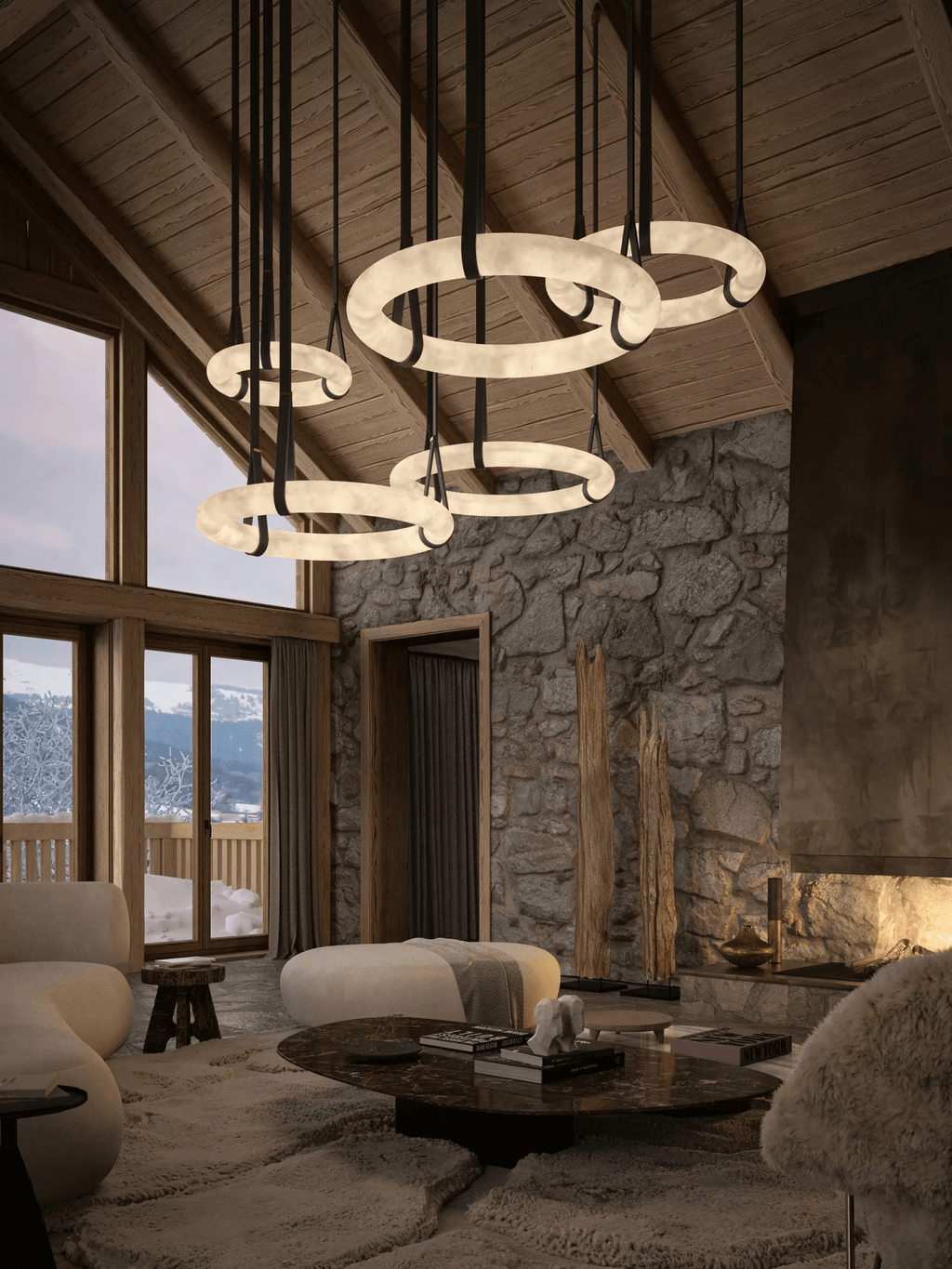 Подвесной светильник Oslo Alabaster A