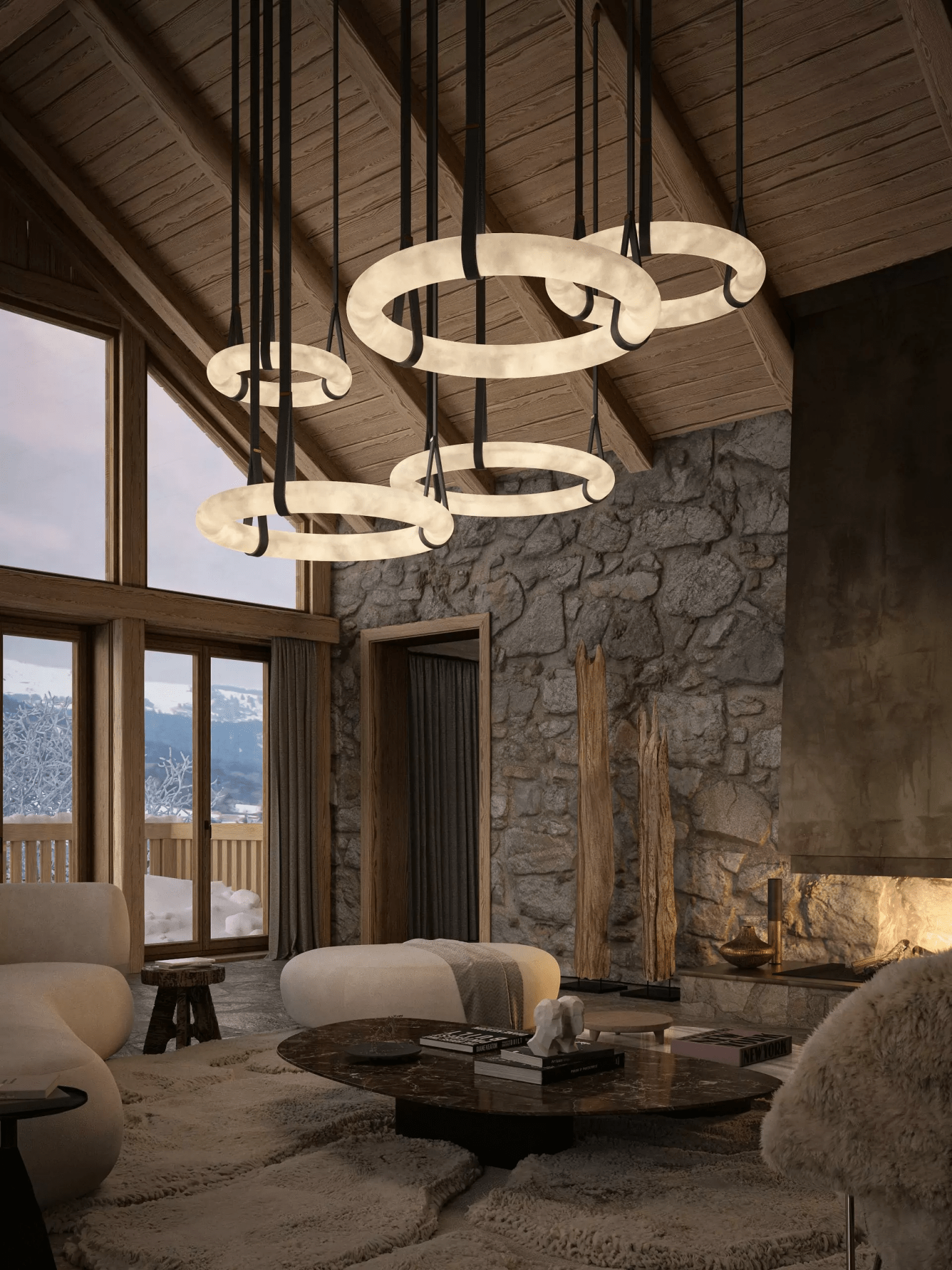 Подвесной светильник Oslo Alabaster A