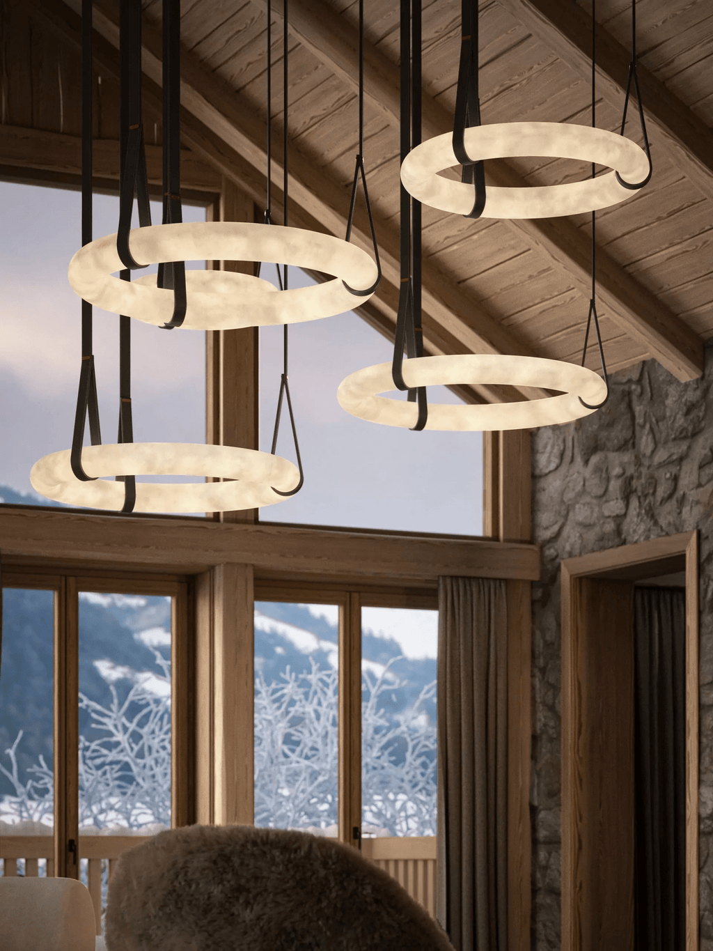 Подвесной светильник Oslo Alabaster A