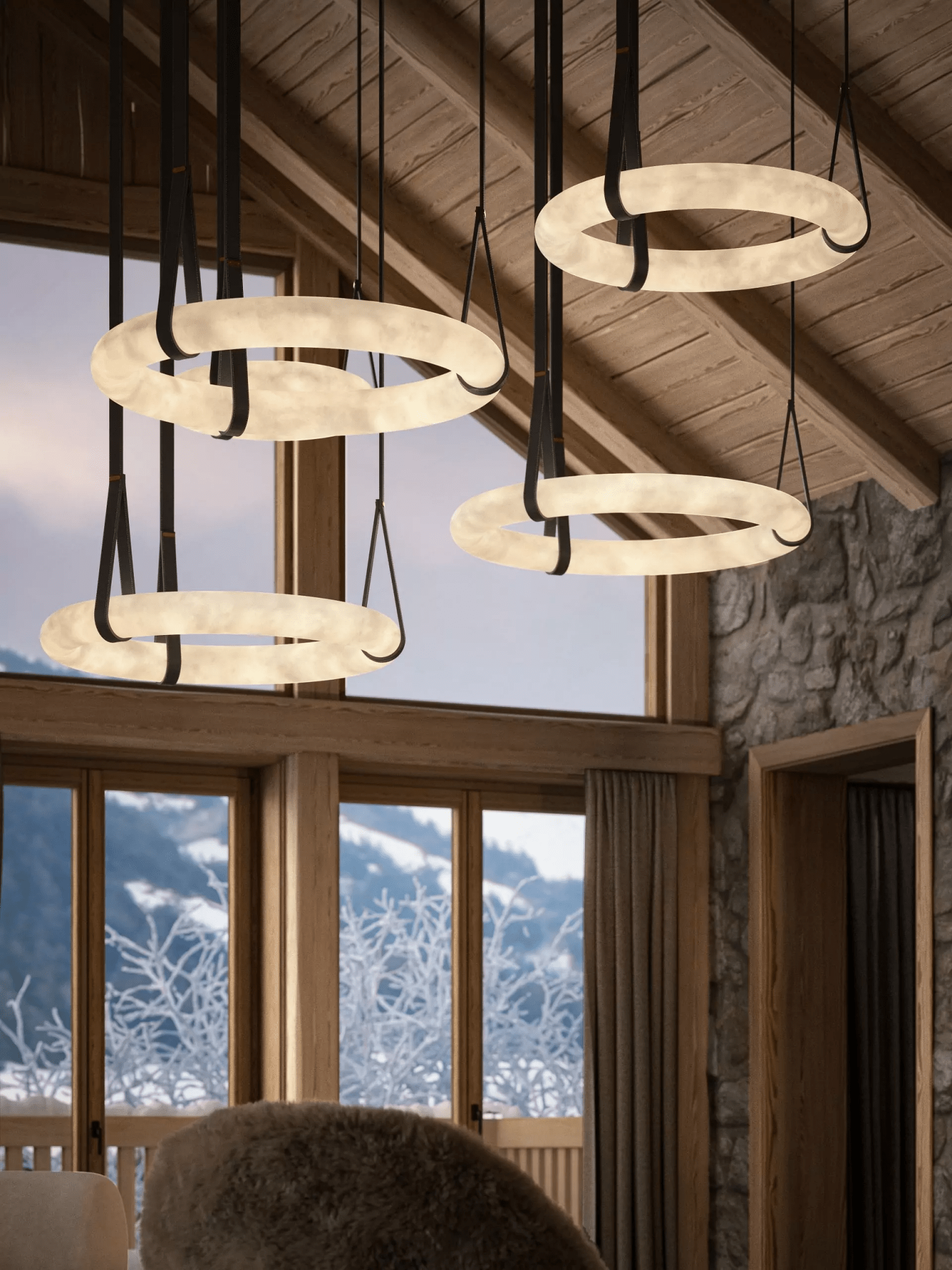 Подвесной светильник Oslo Alabaster A