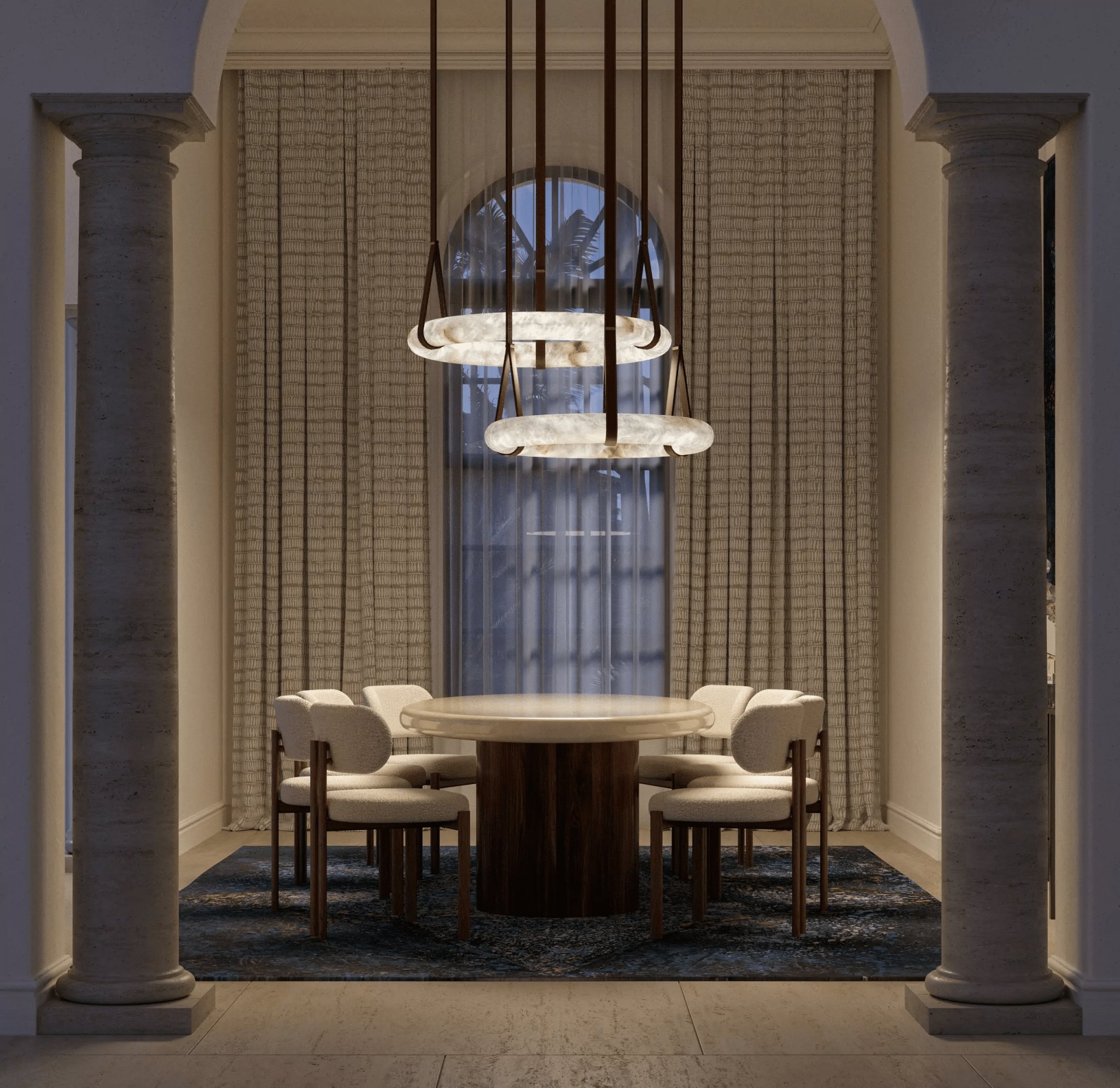 Подвесной светильник Oslo Alabaster A