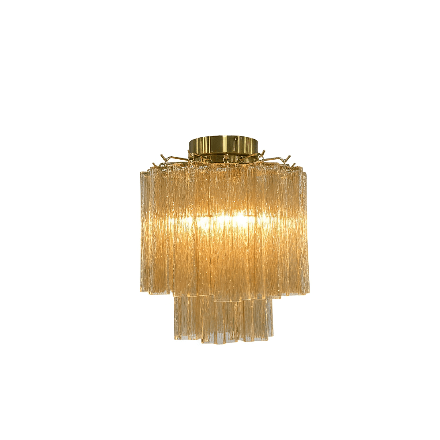 Fiora Pink Murano Glass Ceiling Lamp - Vakkerlight