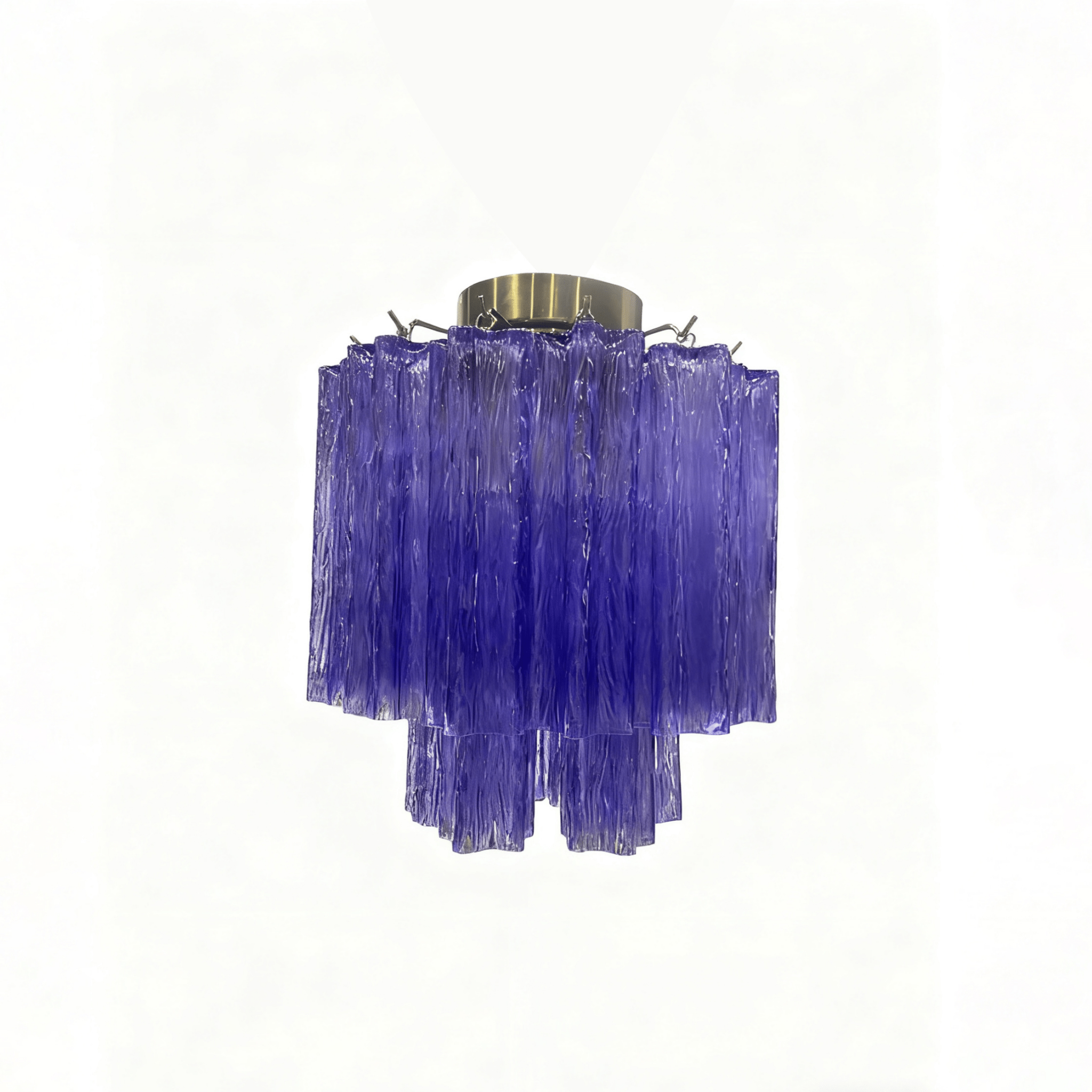 Fiora Pink Murano Glass Ceiling Lamp - Vakkerlight